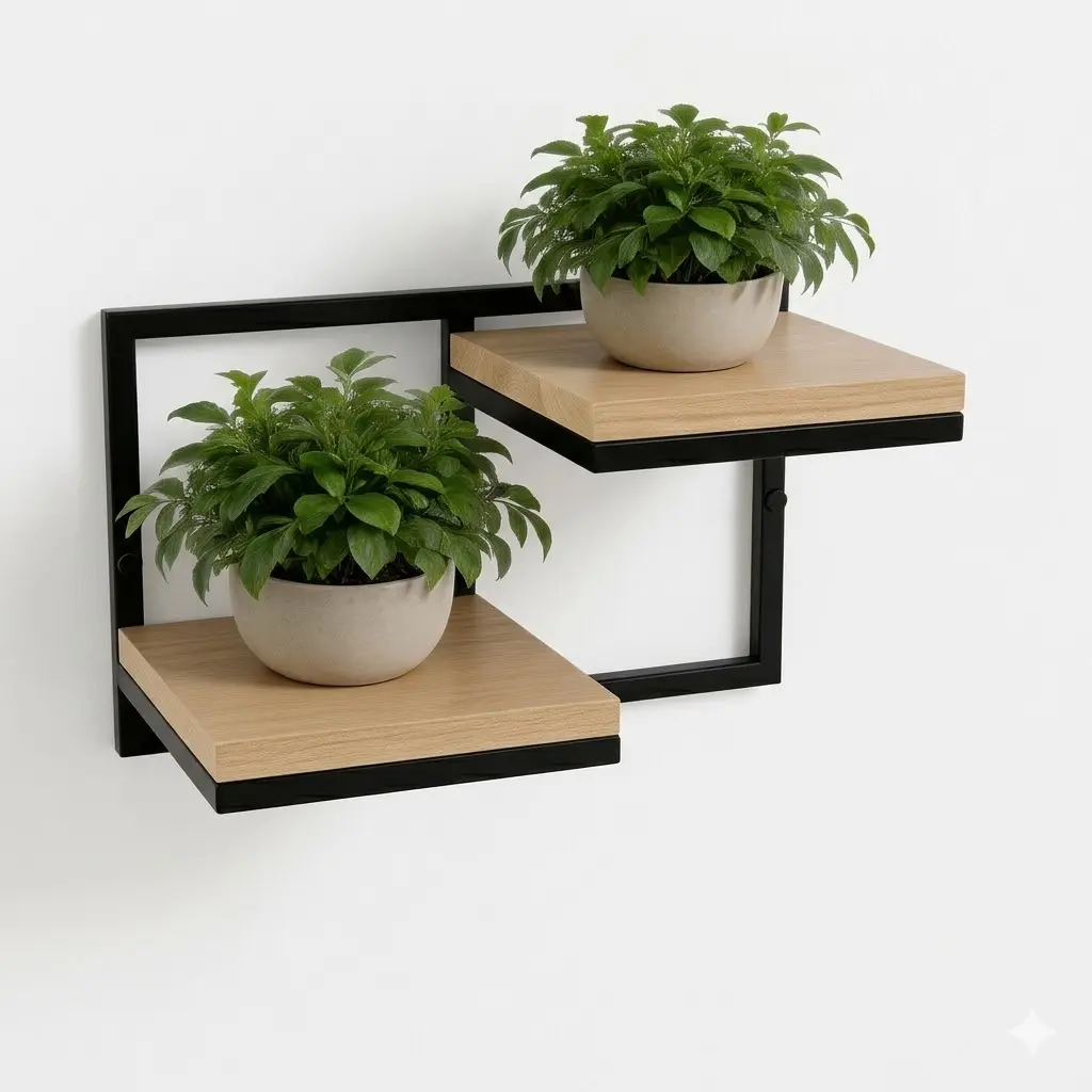 Duo Level z rośliną