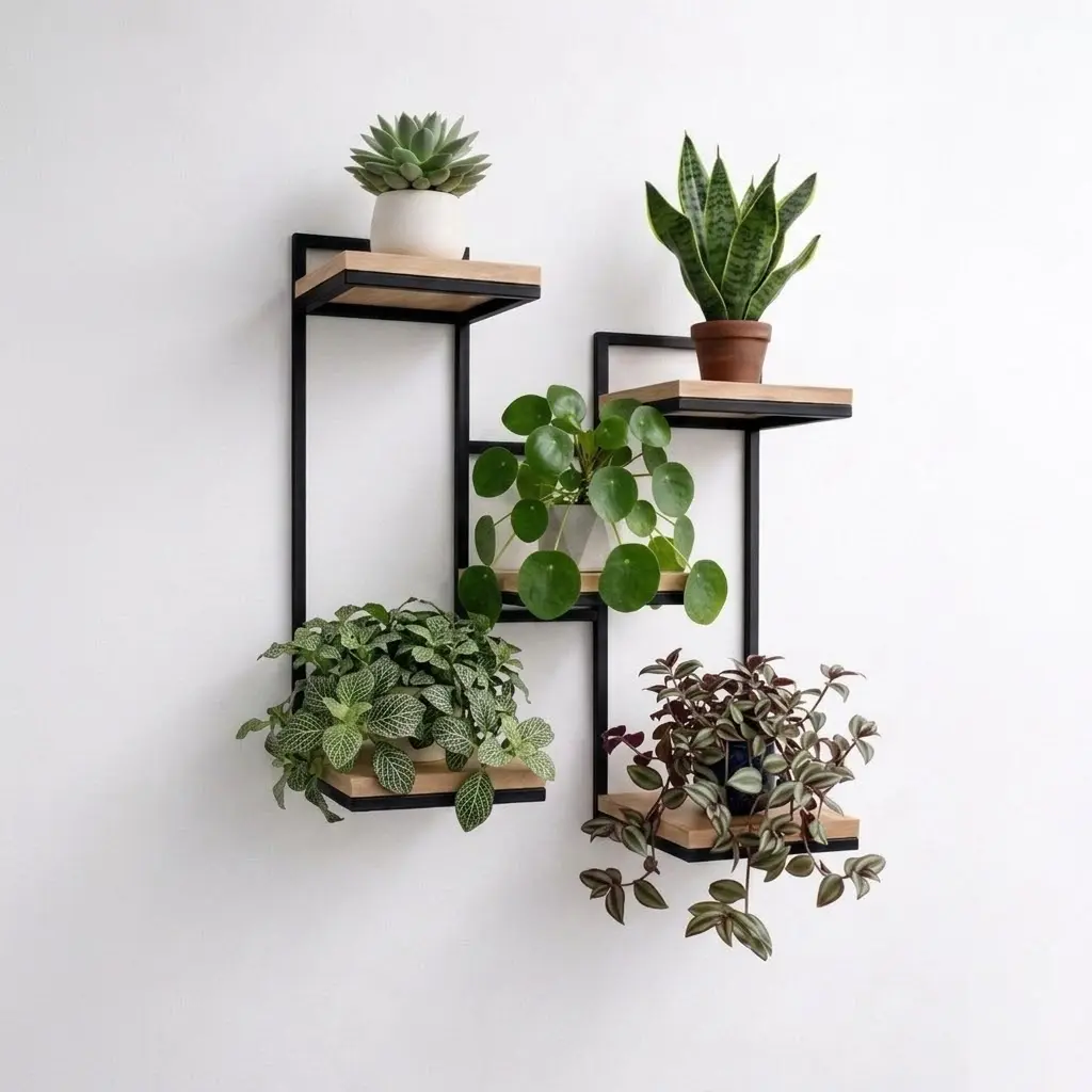 wiszacy5 z rośliną